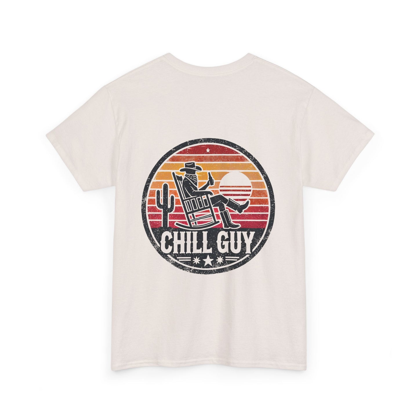 Chill Cowboy | Unisex Heavy Cotton Tee
