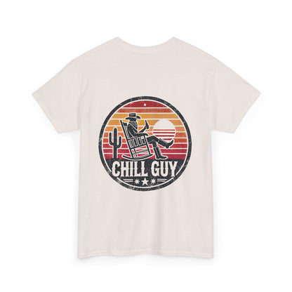 Chill Cowboy | Unisex Heavy Cotton Tee