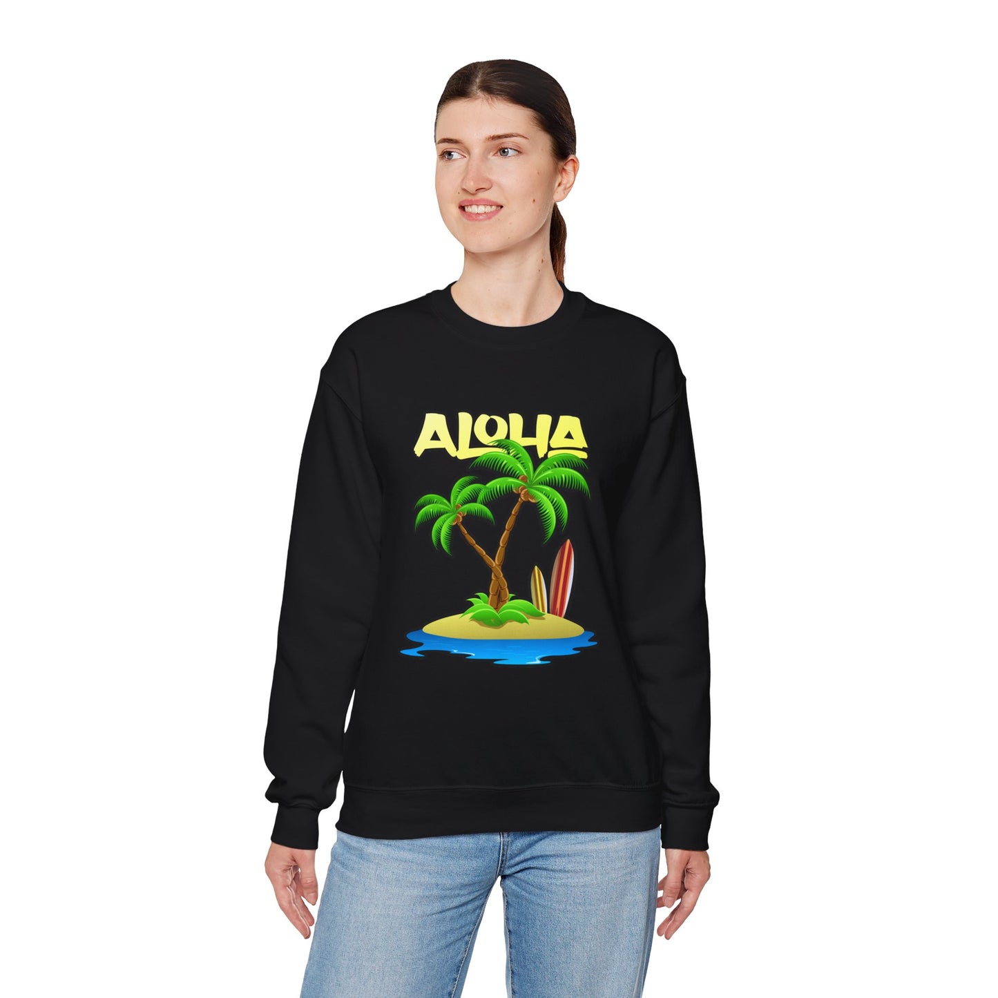 ALOHA | Unisex Heavy Blend™ Crewneck Sweatshirt