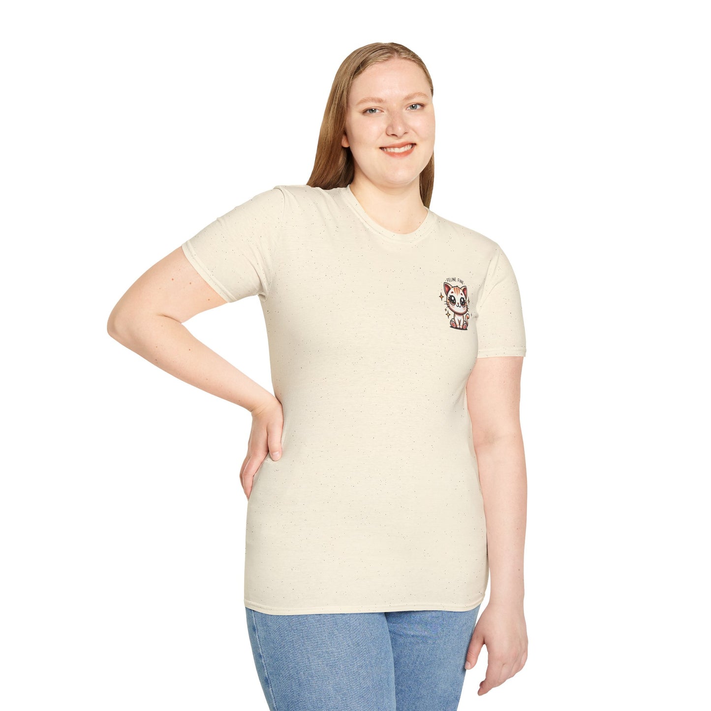 Feline Fine | Unisex Softstyle T-Shirt