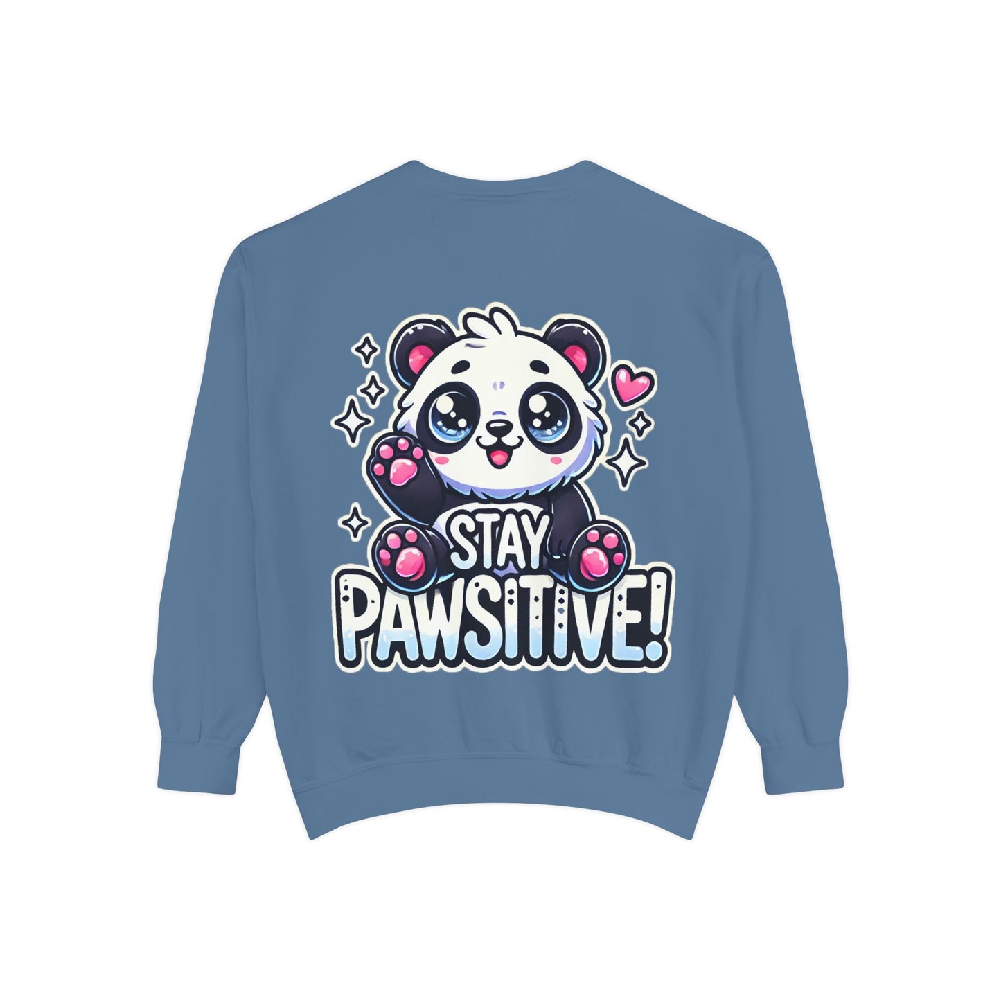 Pawsitive | Unisex Garment-Dyed Sweatshirt