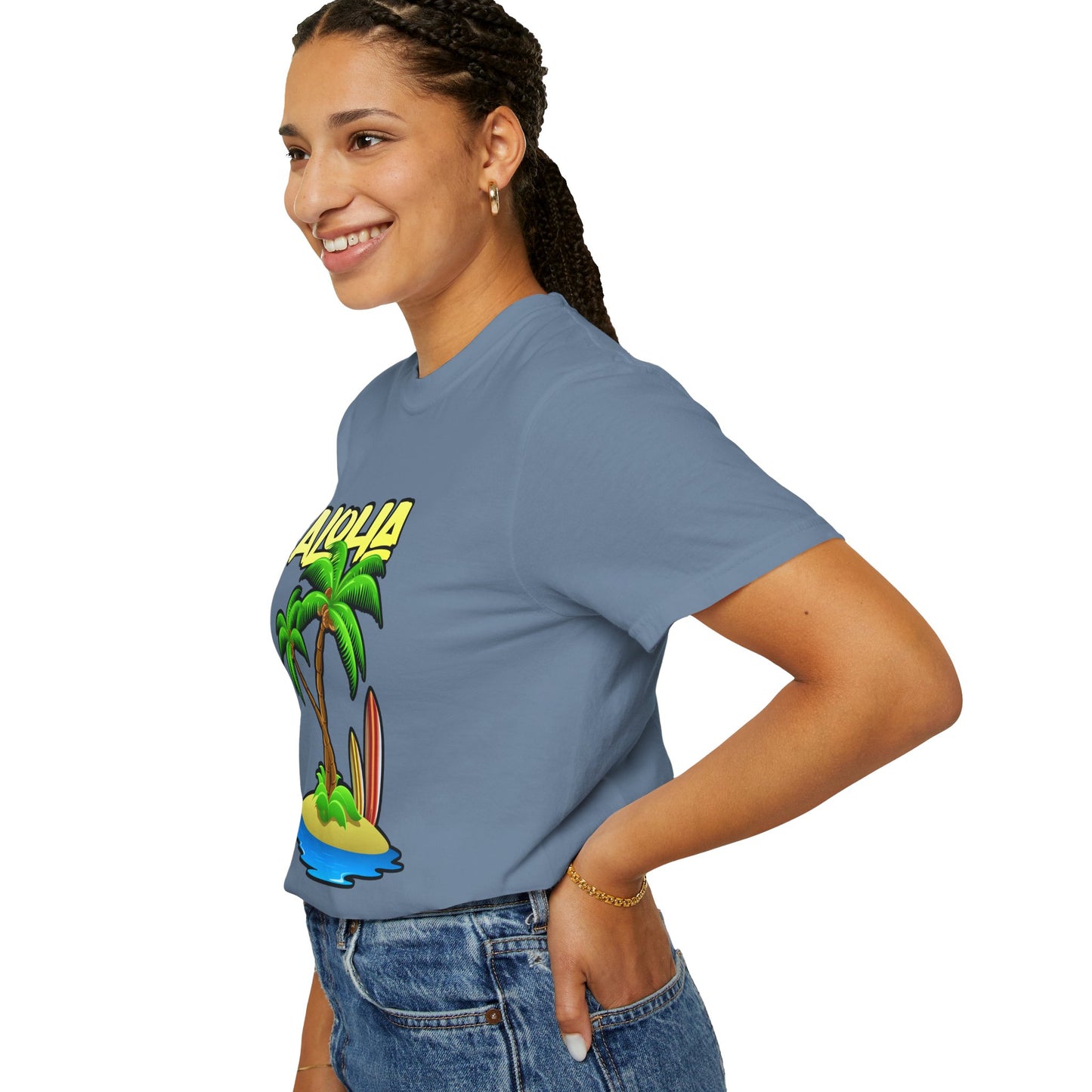 ALOHA | Unisex Garment-Dyed T-shirt