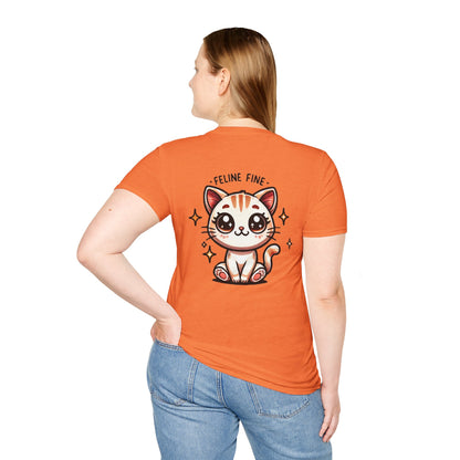 Feline Fine | Unisex Softstyle T-Shirt