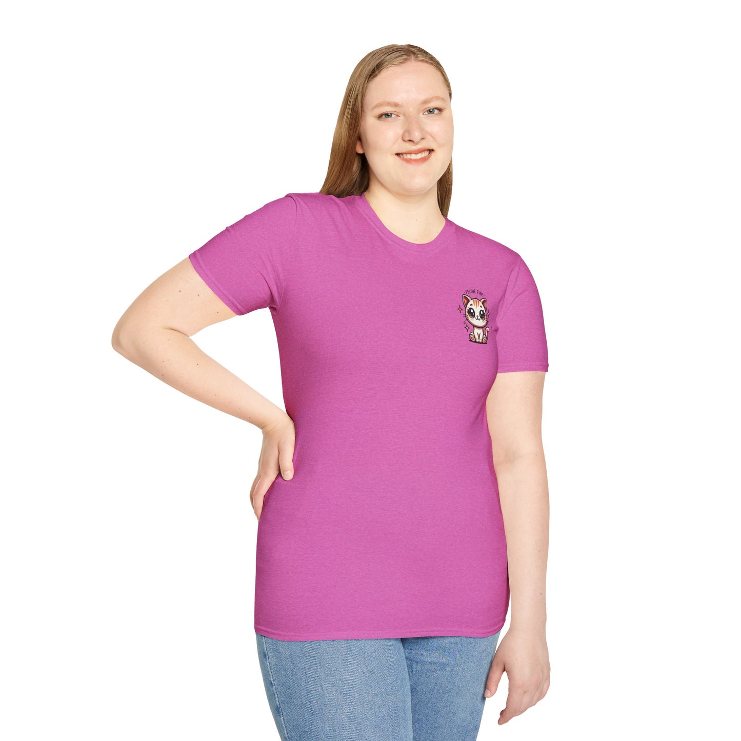 Feline Fine | Unisex Softstyle T-Shirt