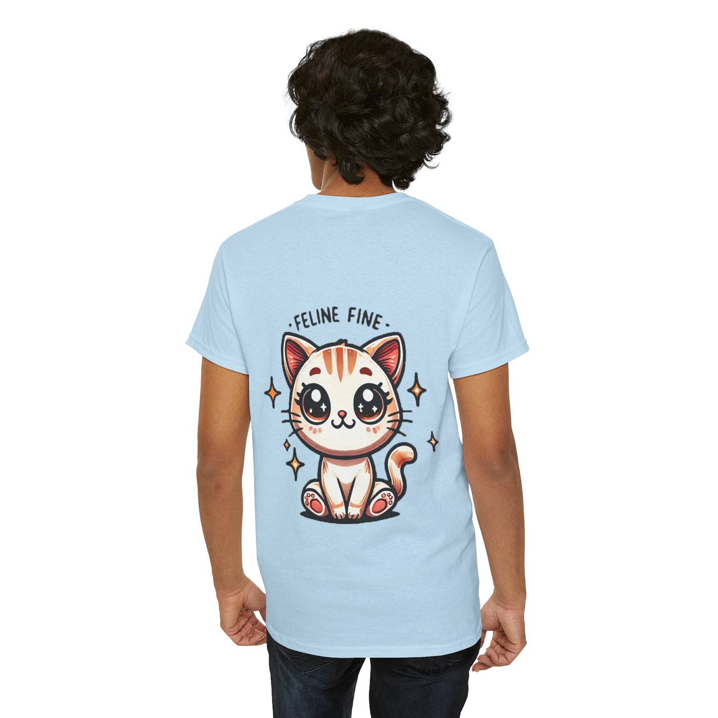 Feline Fine | Unisex Heavy Cotton Tee