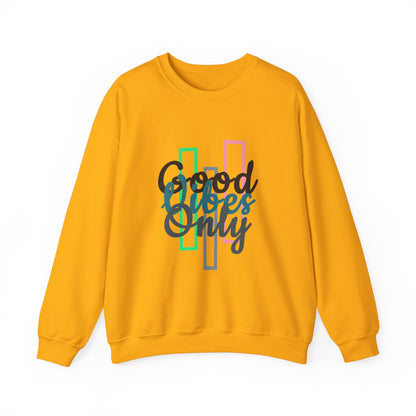 Good Vibes Only | Unisex Heavy Blend™ Crewneck Sweatshirt