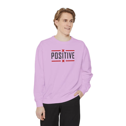 Positive_Unisex Garment-Dyed Sweatshirt