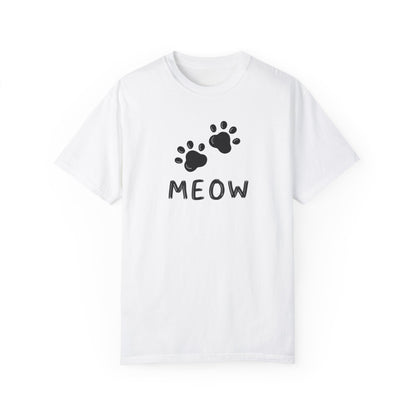 MEOW_Unisex Garment-Dyed T-shirt