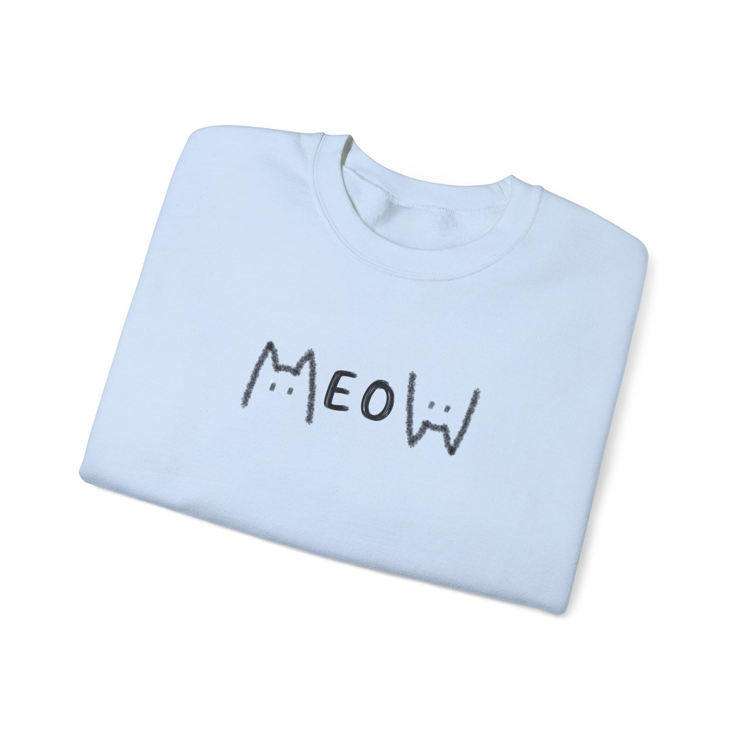 Meow_Unisex Heavy Blend™ Crewneck Sweatshirt