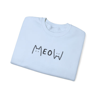 Meow_Unisex Heavy Blend™ Crewneck Sweatshirt