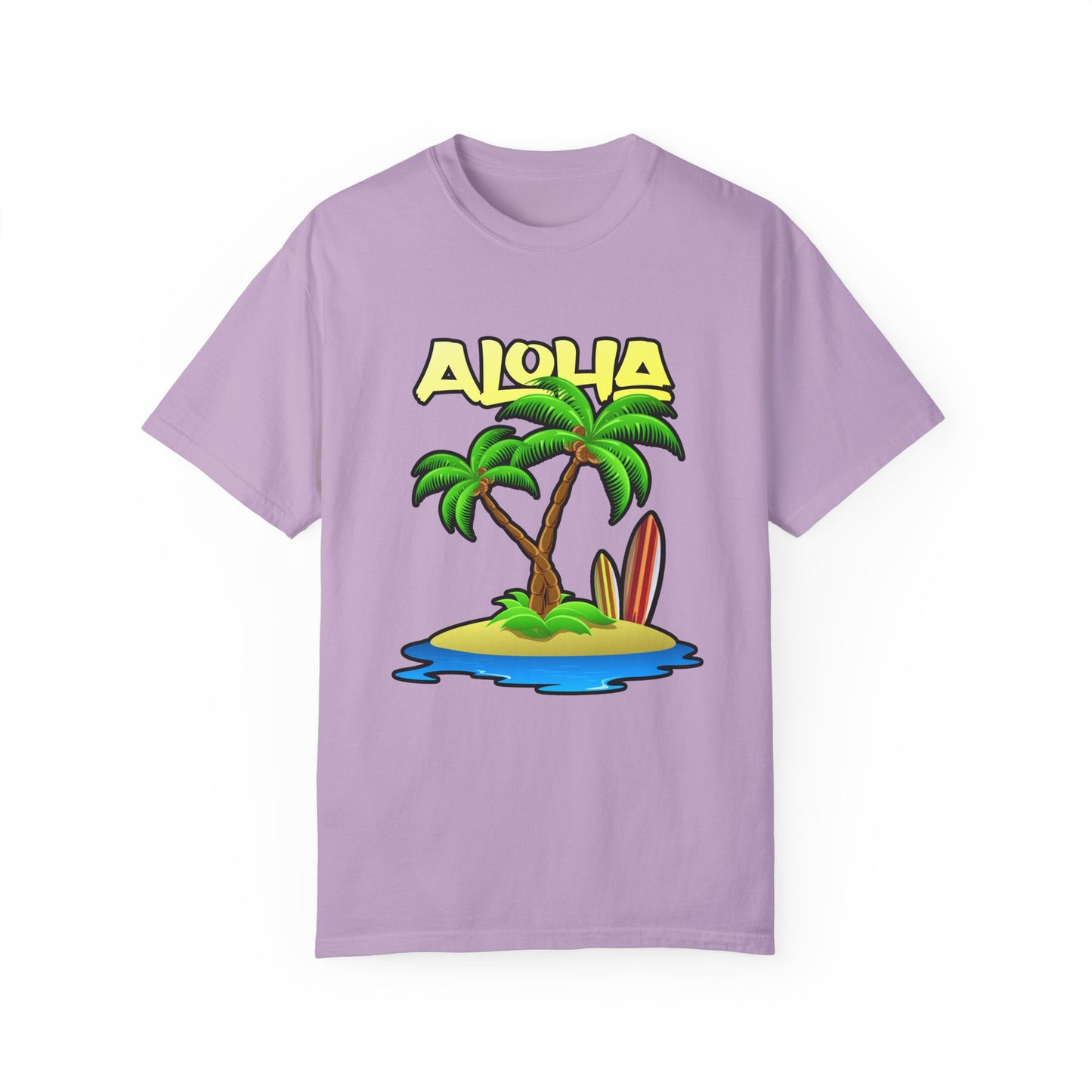 ALOHA | Unisex Garment-Dyed T-shirt