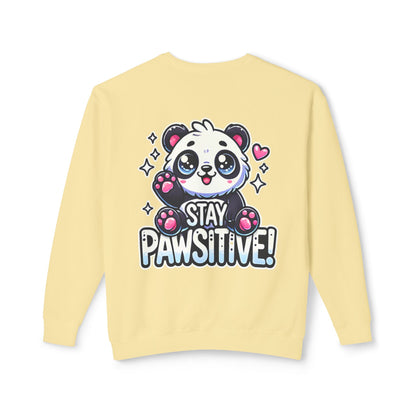 Pawsitive | Unisex Lightweight Crewneck Sweatshirt