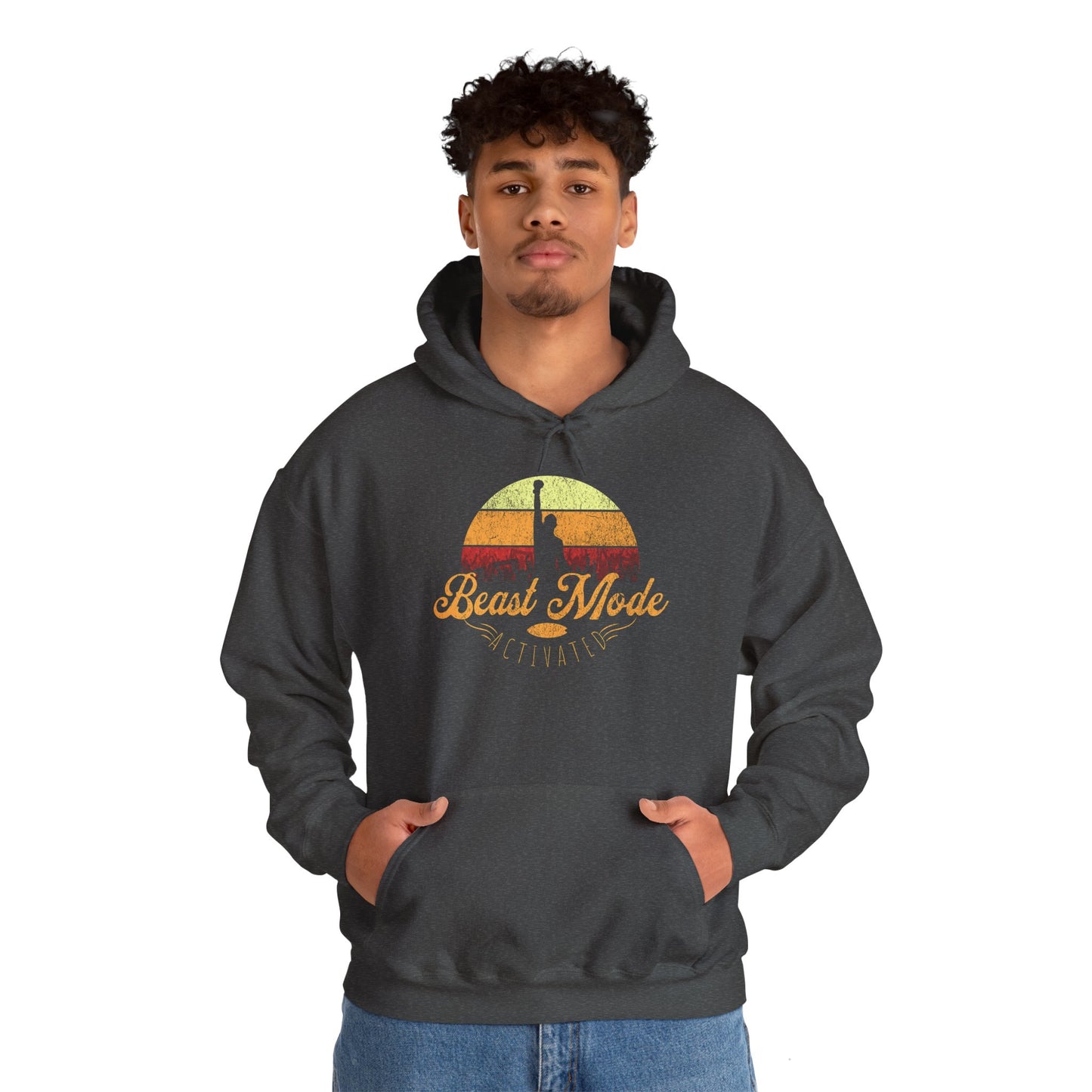Beast Mode Activated | Unisex Heavy Blend™ Hooded Sweatshirt