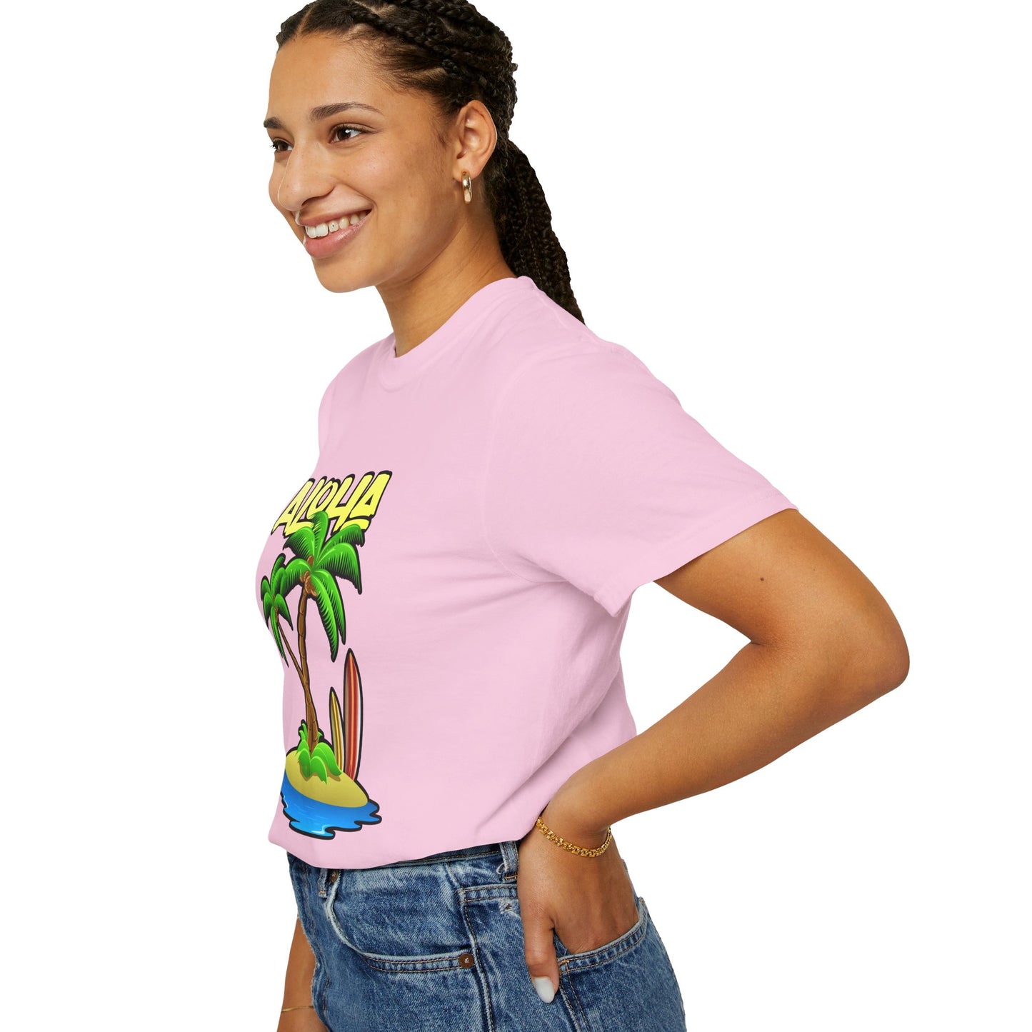 ALOHA | Unisex Garment-Dyed T-shirt