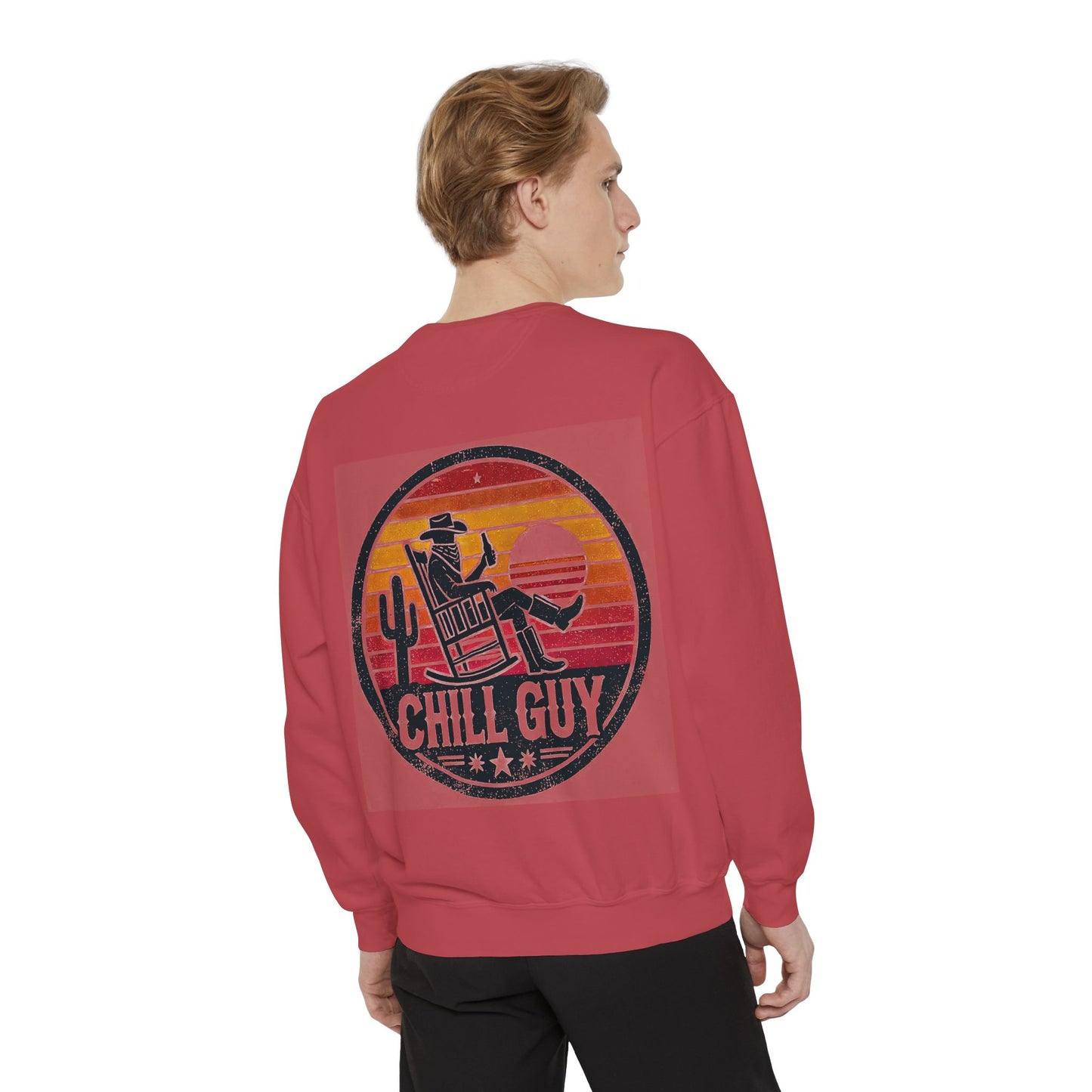 Chill Cowboy | Unisex Garment-Dyed Sweatshirt