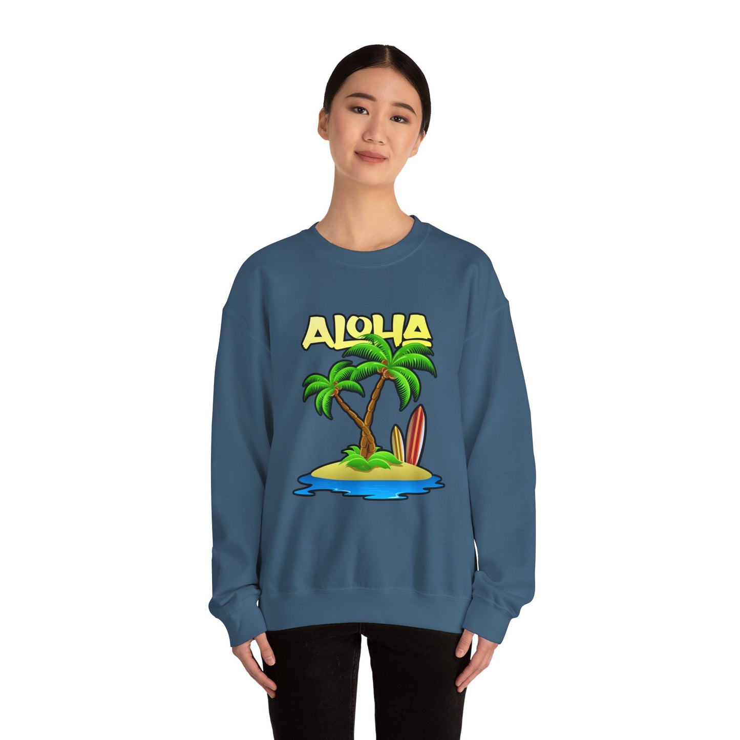 ALOHA | Unisex Heavy Blend™ Crewneck Sweatshirt