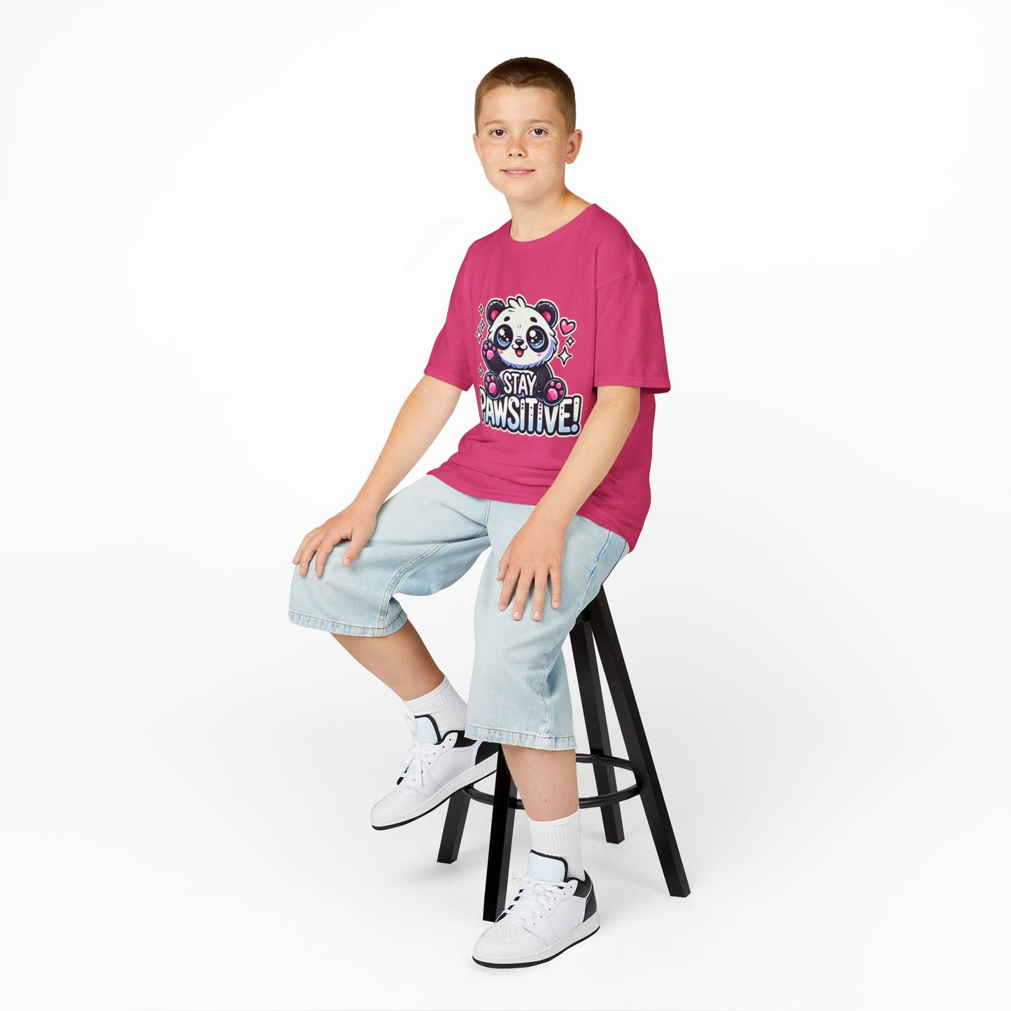 Pawsitive | Kids Heavy Cotton™ Tee
