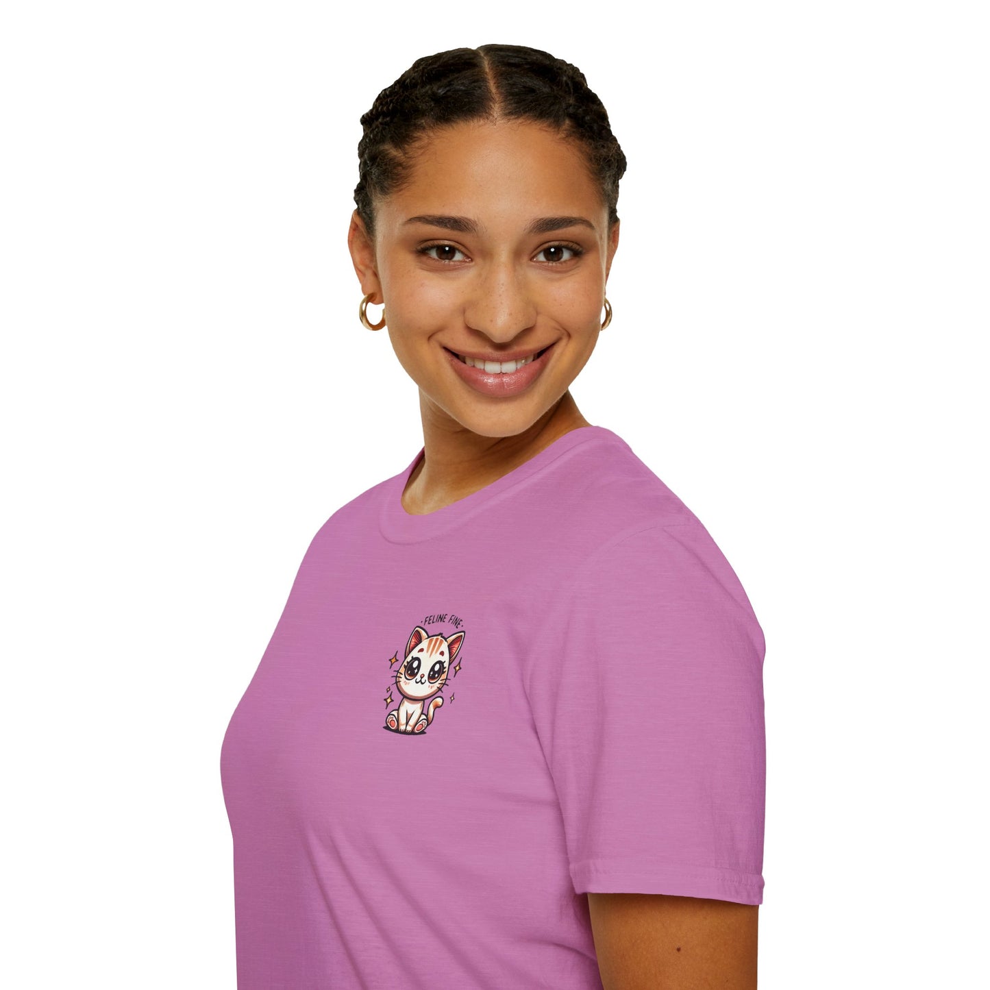 Feline Fine | Unisex Softstyle T-Shirt