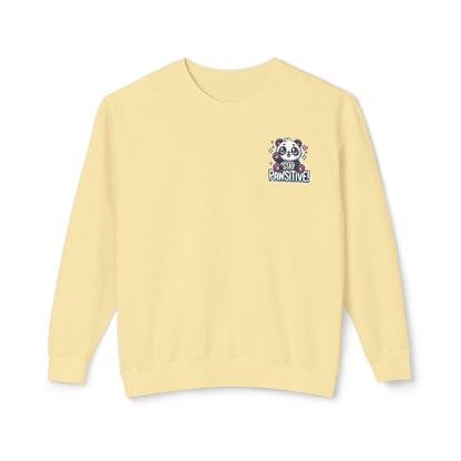 Pawsitive | Unisex Lightweight Crewneck Sweatshirt