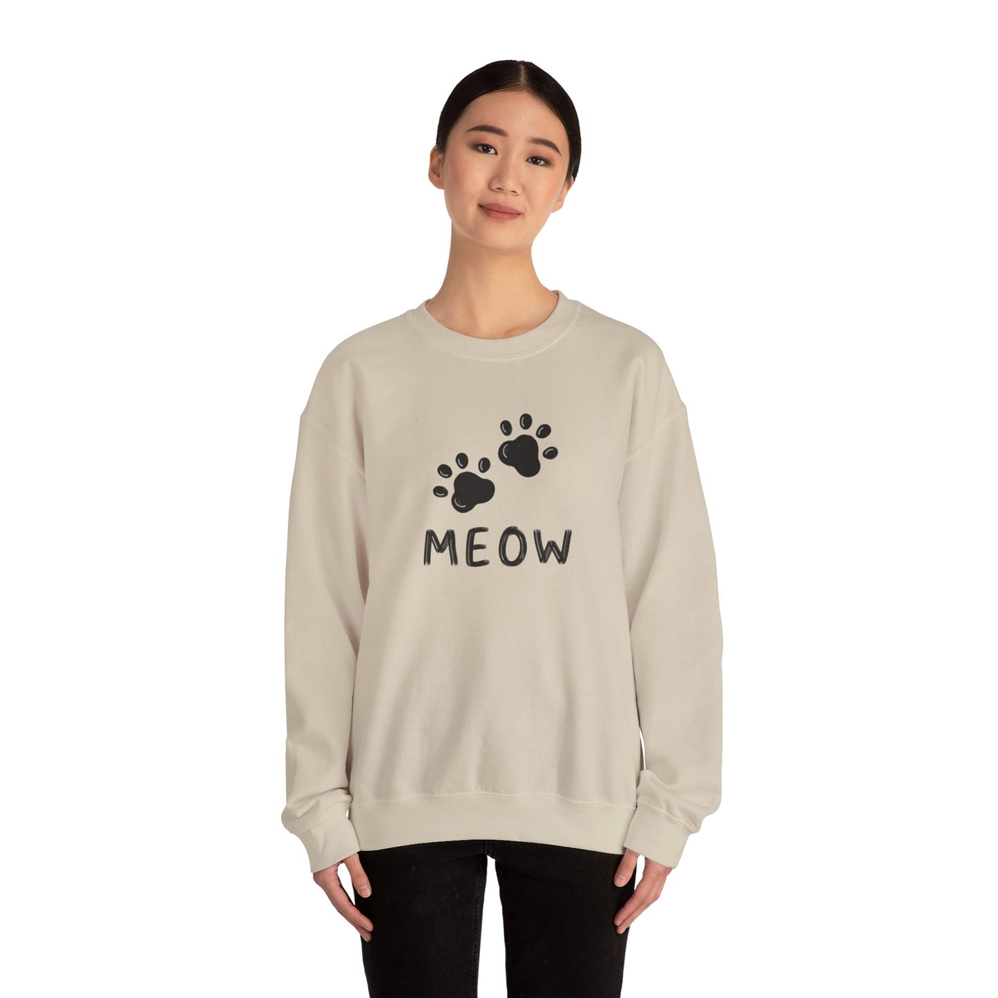 MEOW_Unisex Heavy Blend™ Crewneck Sweatshirt