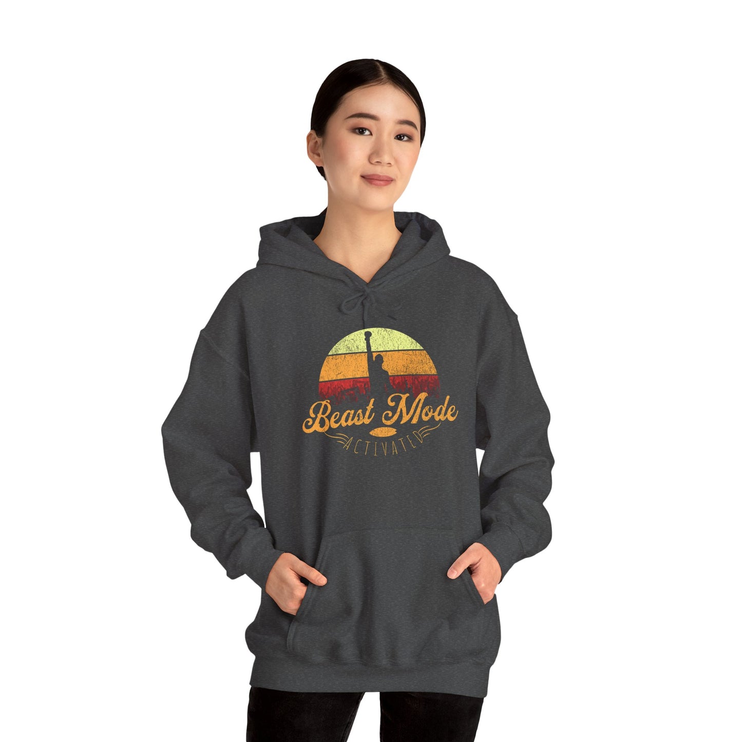 Beast Mode Activated | Unisex Heavy Blend™ Hooded Sweatshirt