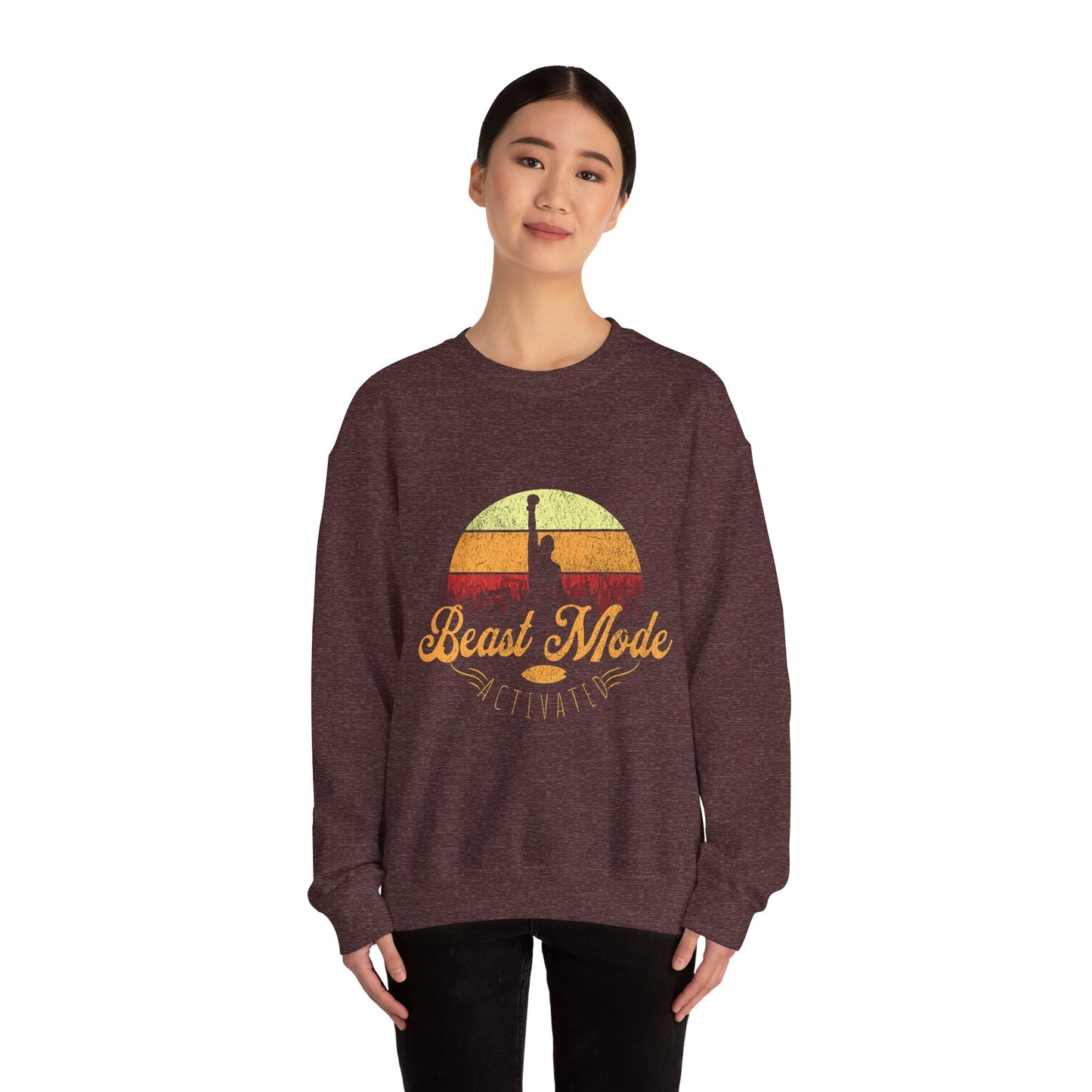 Beast Mode Activated | Unisex Heavy Blend™ Crewneck Sweatshirt