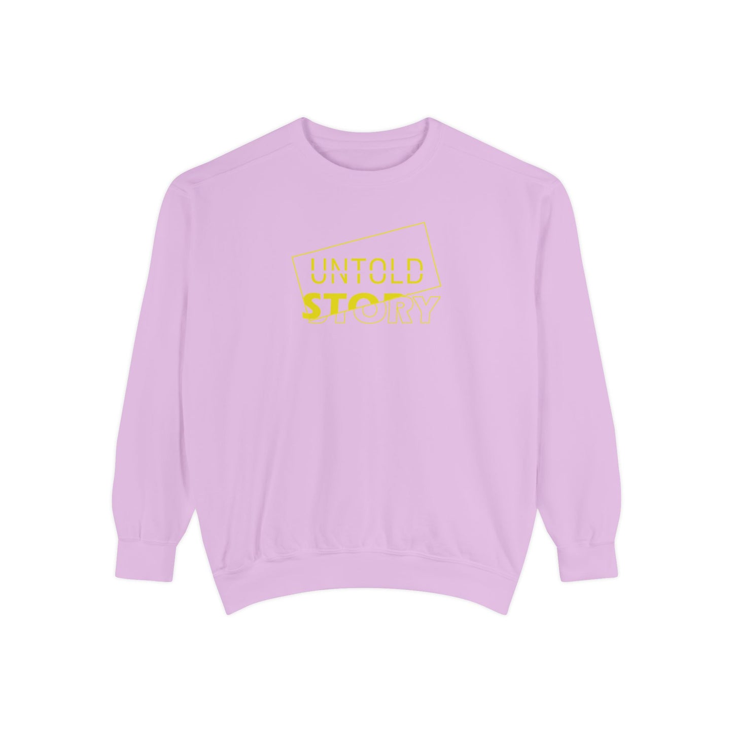 Untold Story_Unisex Garment-Dyed Sweatshirt