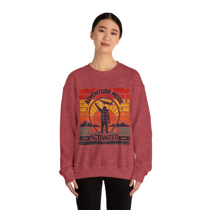 Adventure Mode Activated | Unisex Heavy Blend™ Crewneck Sweatshirt