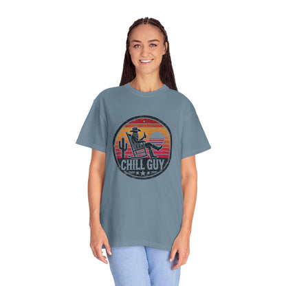 Chill Cowboy | Unisex Garment-Dyed T-shirt