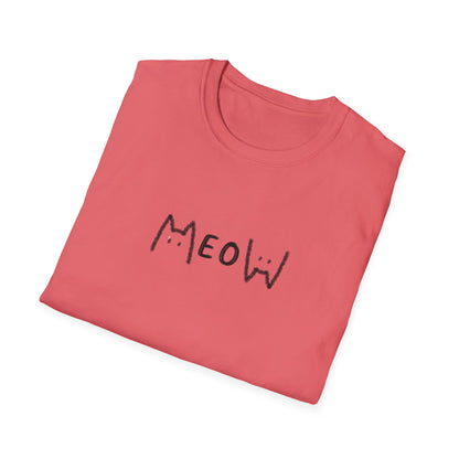 Meow_Unisex Softstyle T-Shirt