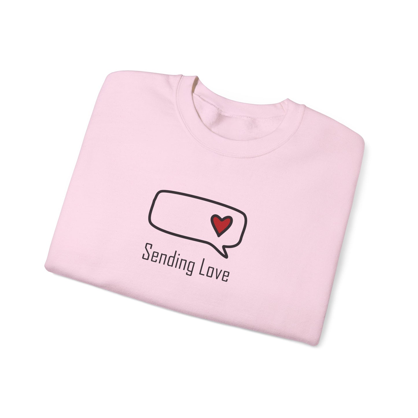 Sending Love_Unisex Heavy Blend™ Crewneck Sweatshirt