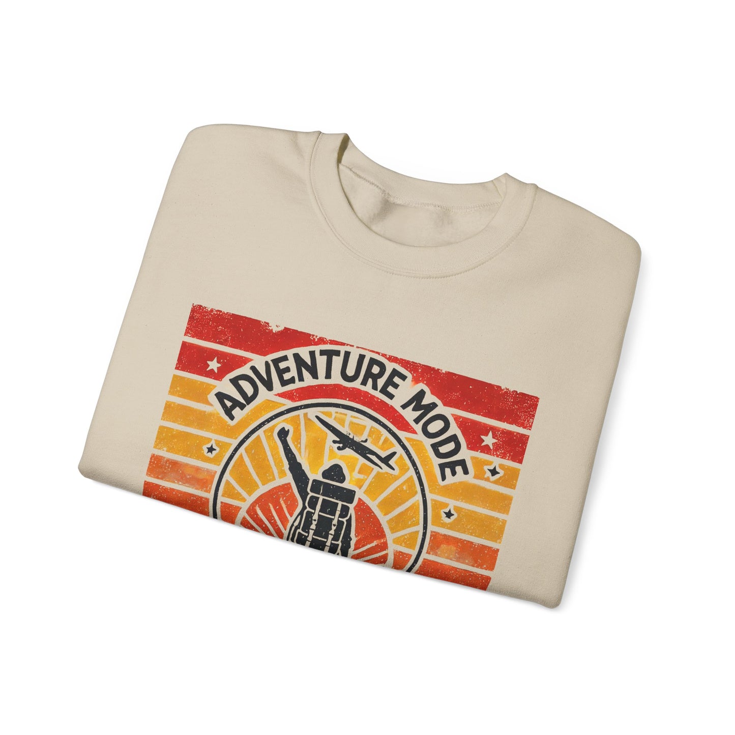 Adventure Mode Activated | Unisex Heavy Blend™ Crewneck Sweatshirt
