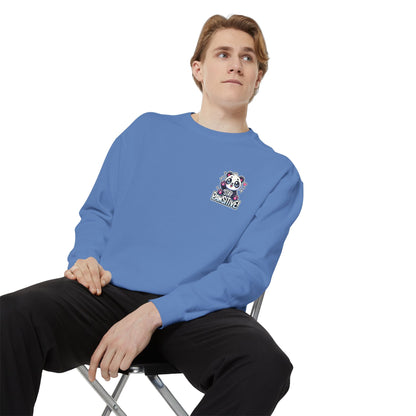 Pawsitive | Unisex Garment-Dyed Sweatshirt
