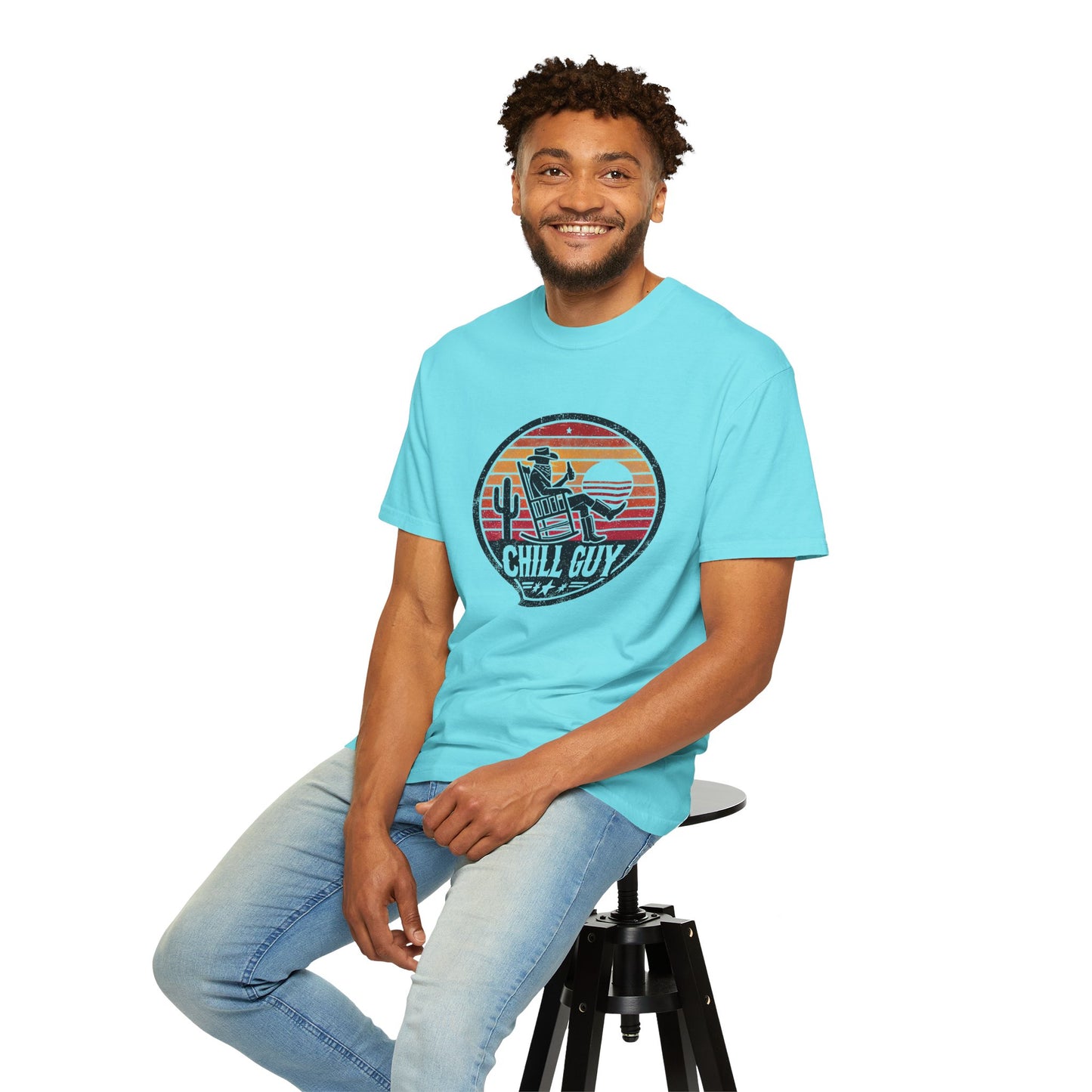 Chill Cowboy | Unisex Garment-Dyed T-shirt