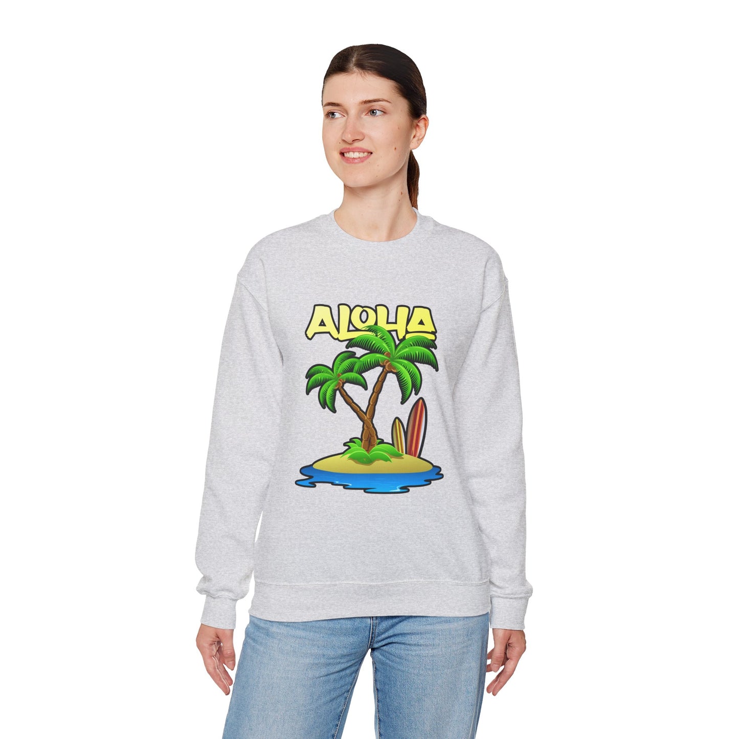 ALOHA | Unisex Heavy Blend™ Crewneck Sweatshirt
