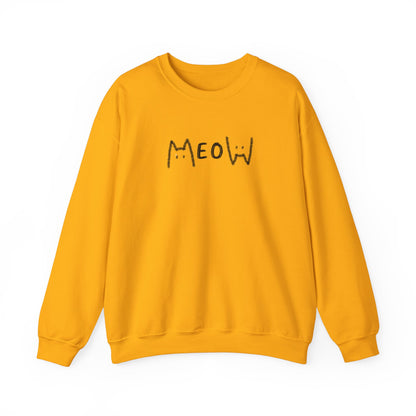 Meow_Unisex Heavy Blend™ Crewneck Sweatshirt