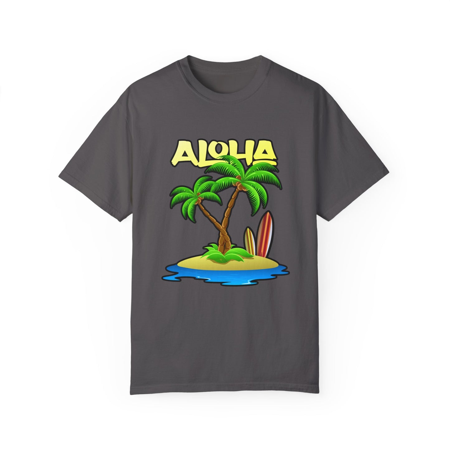 ALOHA | Unisex Garment-Dyed T-shirt