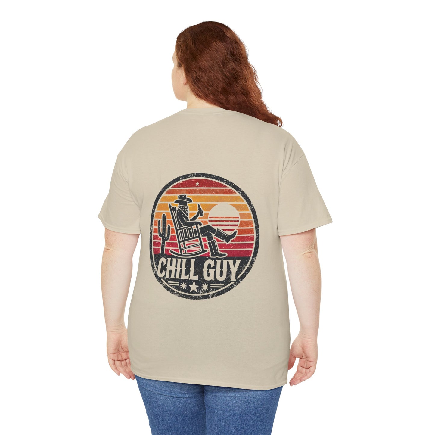 Chill Cowboy | Unisex Heavy Cotton Tee