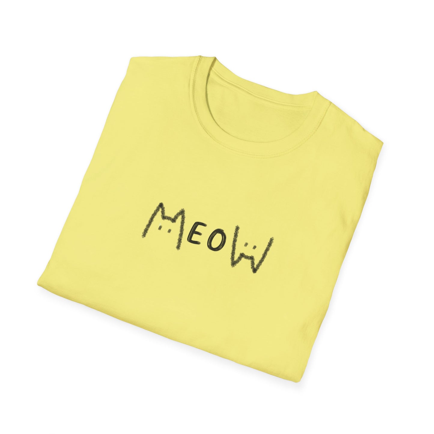 Meow_Unisex Softstyle T-Shirt