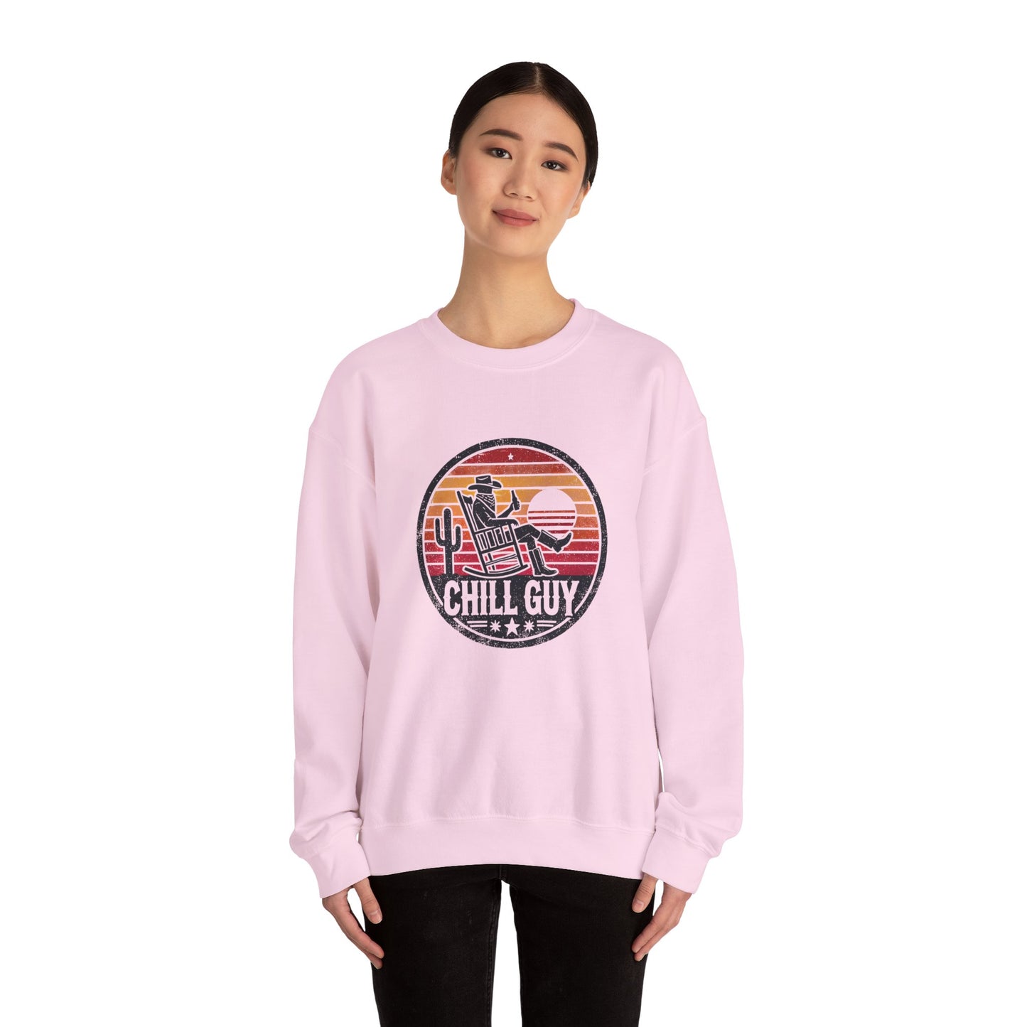 Chill Cowboy | Unisex Heavy Blend™ Crewneck Sweatshirt