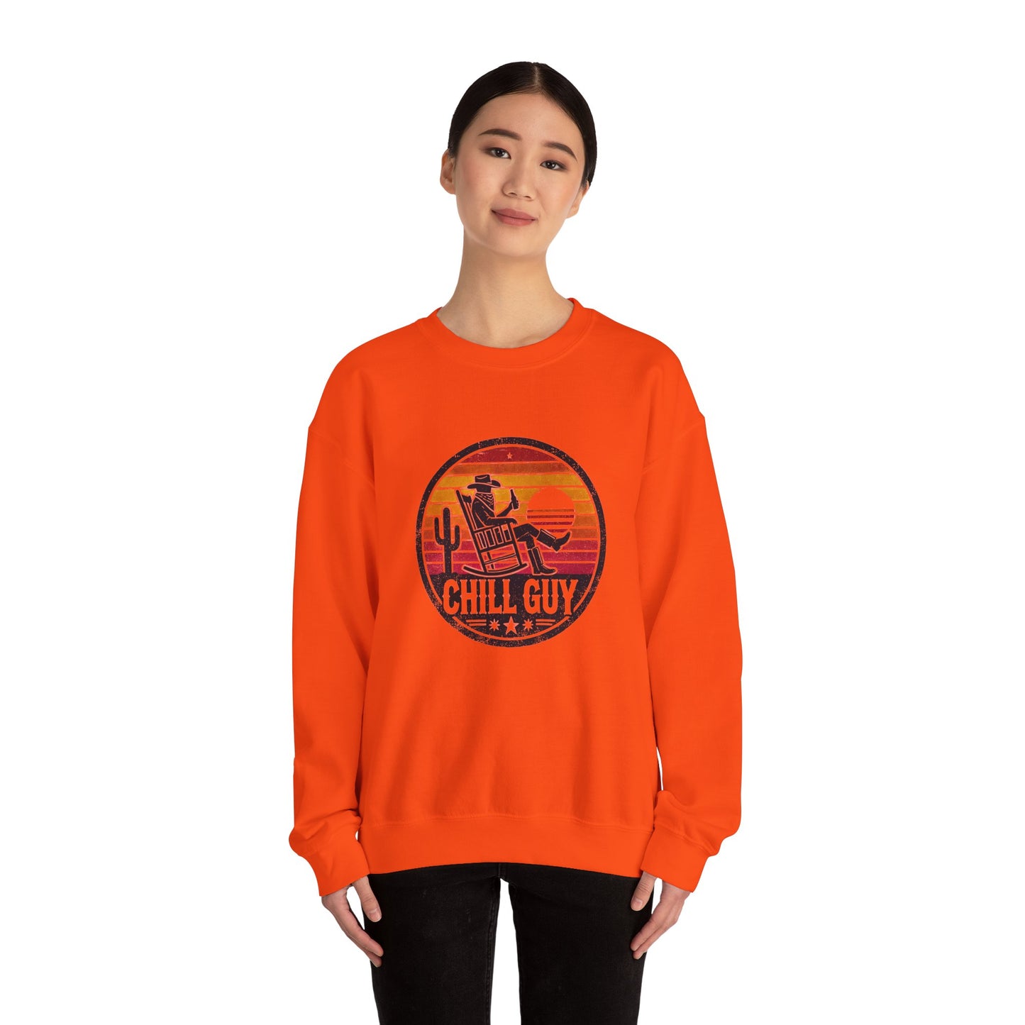 Chill Cowboy | Unisex Heavy Blend™ Crewneck Sweatshirt