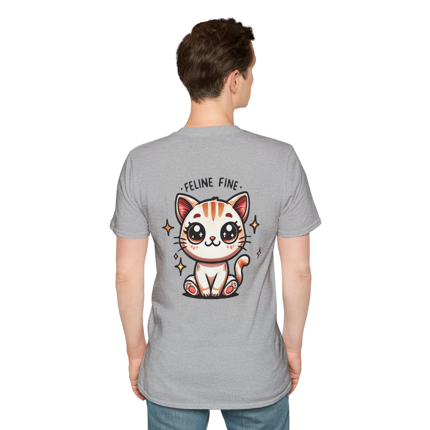 Feline Fine | Unisex Softstyle T-Shirt