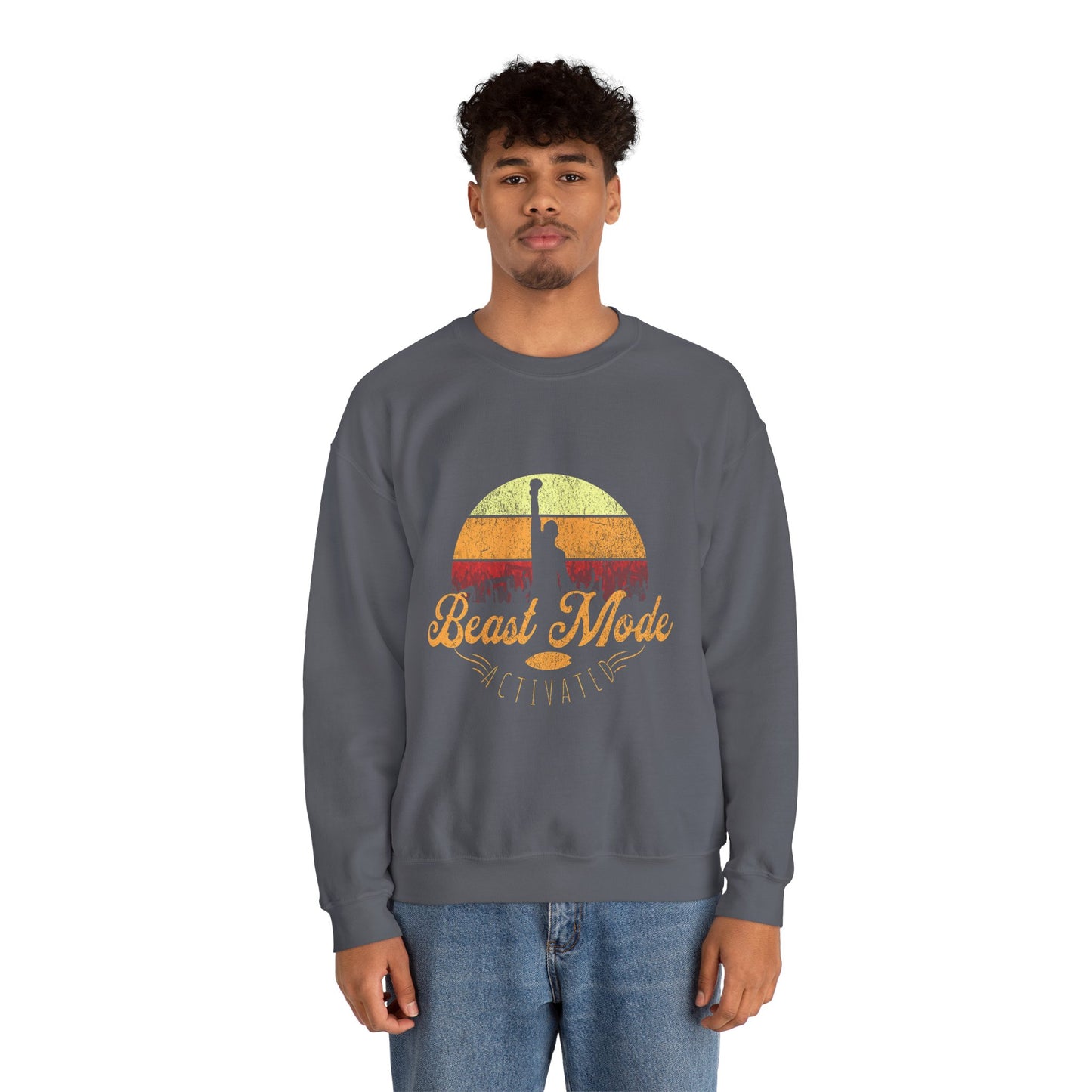 Beast Mode Activated | Unisex Heavy Blend™ Crewneck Sweatshirt