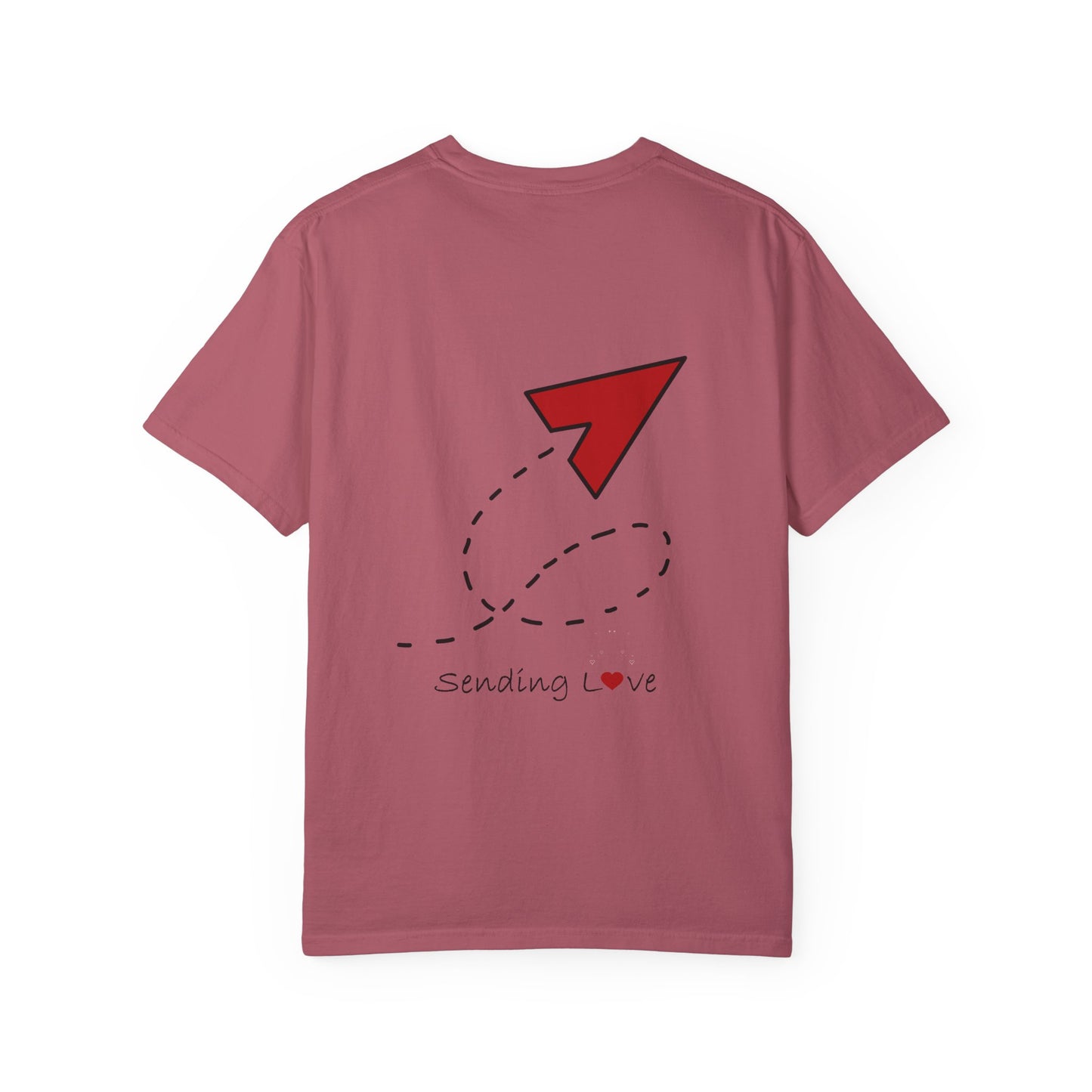 Sending Love | Unisex Garment-Dyed T-shirt
