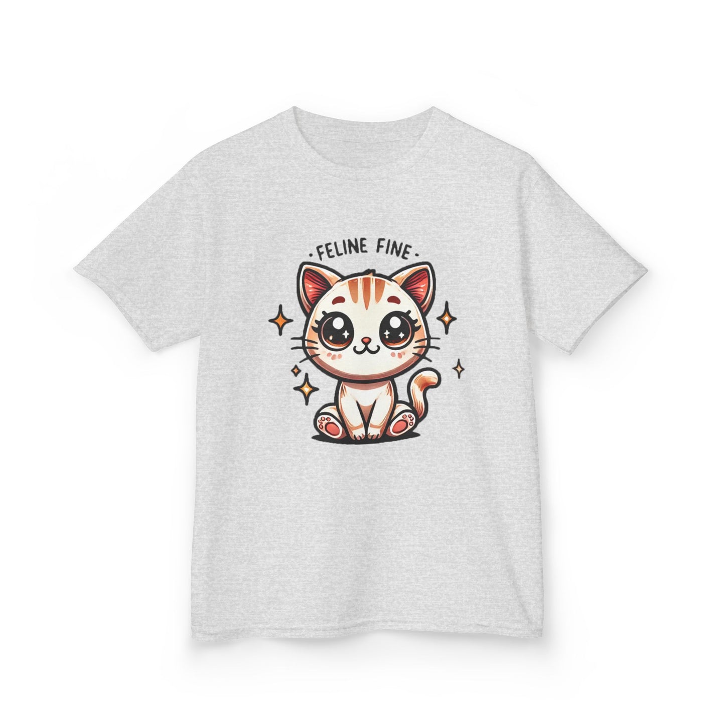 Feline Fine | Kids Heavy Cotton™ Tee