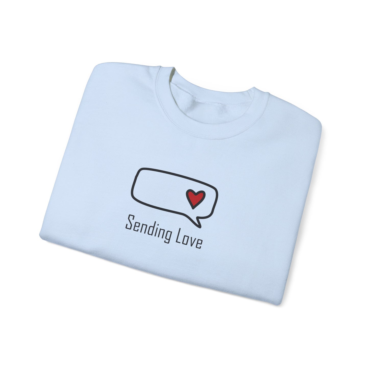Sending Love_Unisex Heavy Blend™ Crewneck Sweatshirt