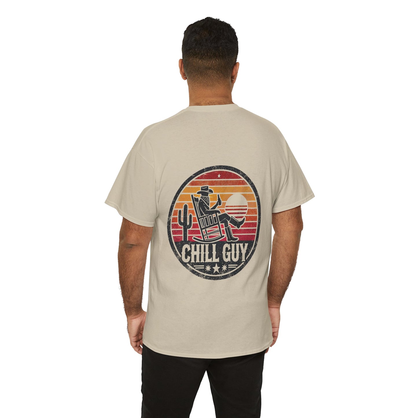 Chill Cowboy | Unisex Heavy Cotton Tee