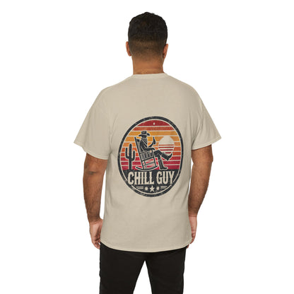 Chill Cowboy | Unisex Heavy Cotton Tee