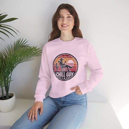 Chill Cowboy | Unisex Heavy Blend™ Crewneck Sweatshirt
