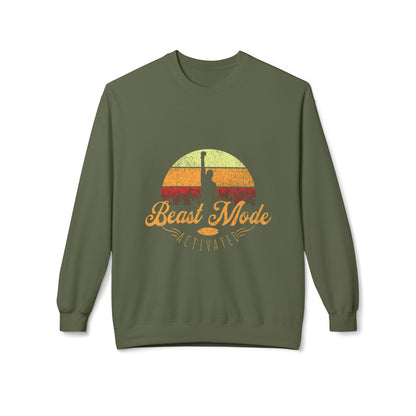 Beast Mode Activated | Unisex Midweight Softstyle Fleece Crewneck Sweatshirt
